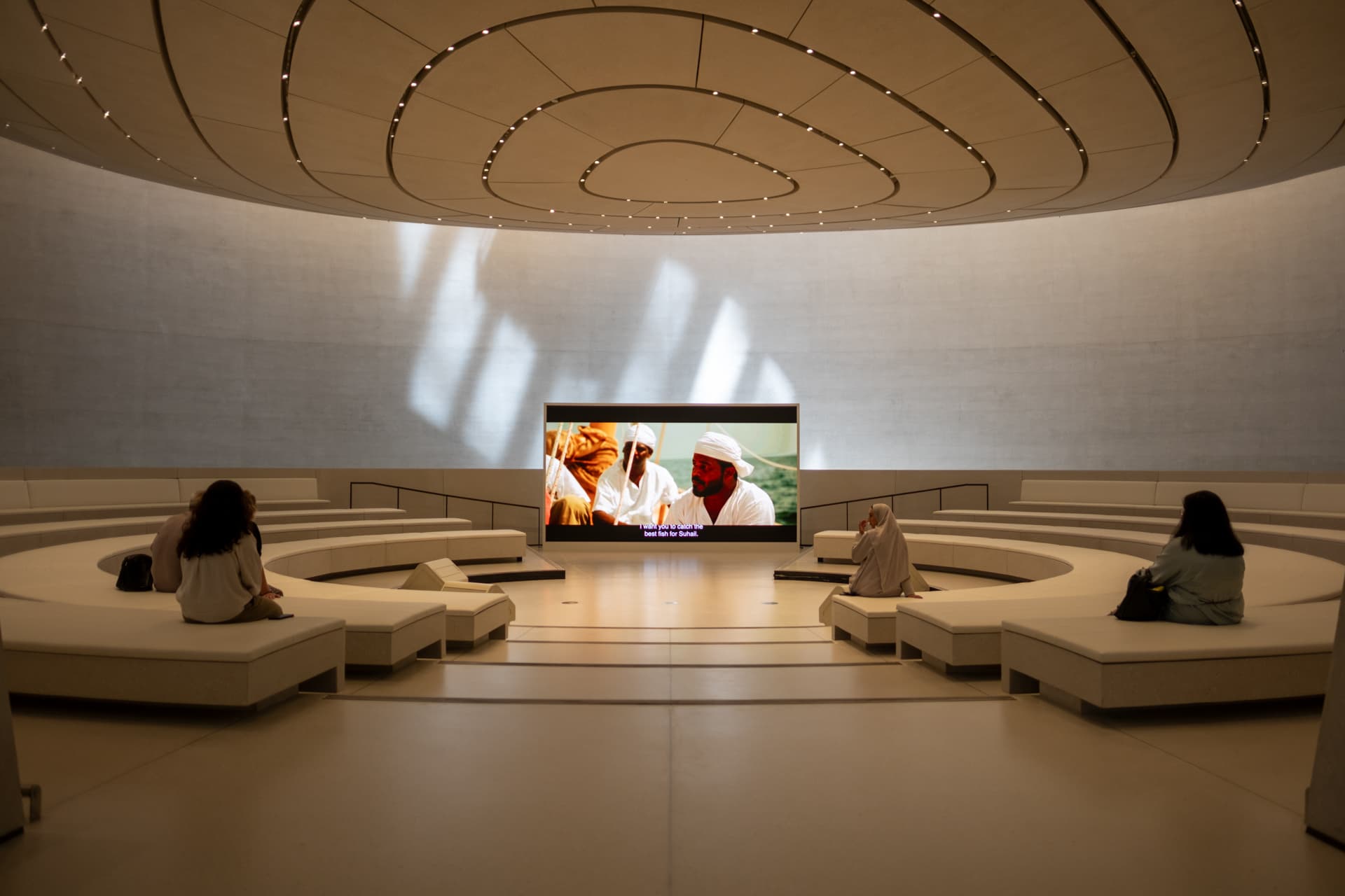 Amphitheatre at the Zayed National Museum
